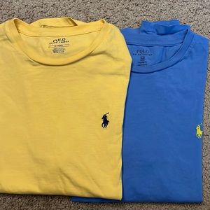 Two short sleeved Polo T-Shirts.